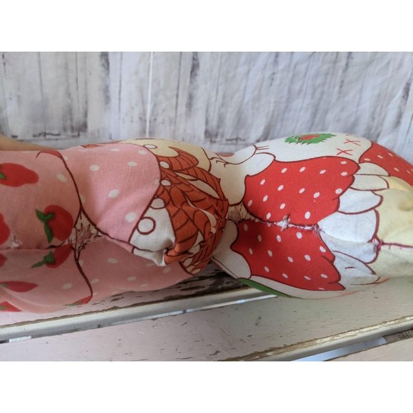 Vintage Strawberry Shortcake Large Doll Pillow Fab - Picture 8 of 9